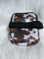 Brown & Black Cowhide Pattern 40oz cup pouch