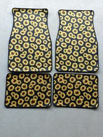 Sunflower Car Floor Mat Set