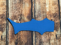 Blue Shark Tail Popsicle Holder