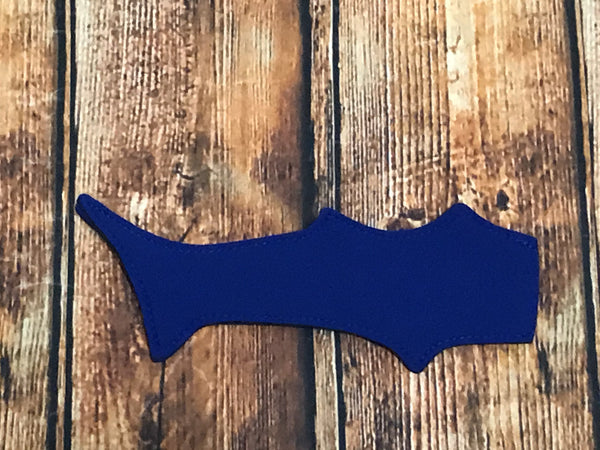 Royal Blue Shark Tail Popsicle Holder