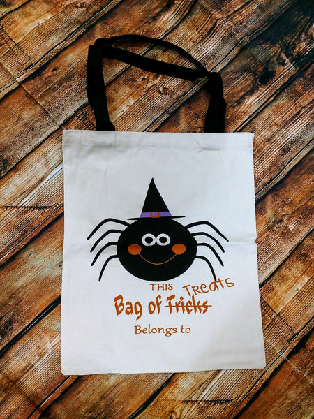 Large Spider Halloween Handle Bag