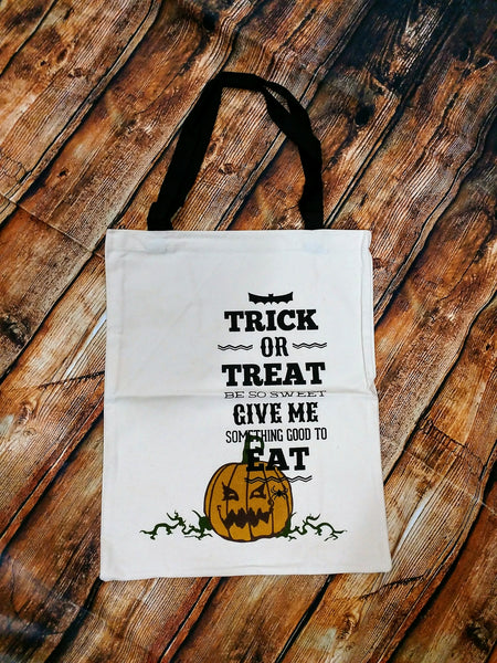 Trick Or Treat Halloween Handle Bag