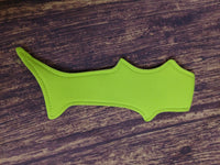 Neon Green Shark Tail Popsicle Holder