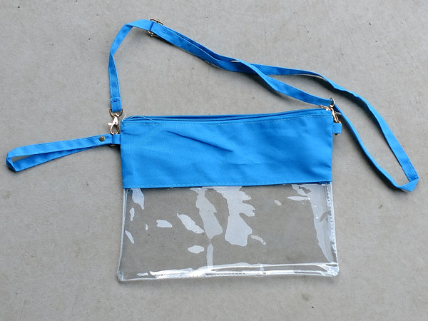Blue Stadium Wrist/Shoulder Bag