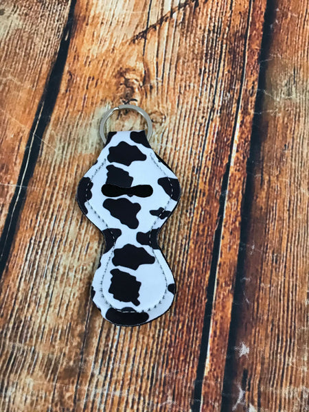 Cow Pattern Chapstick Holder