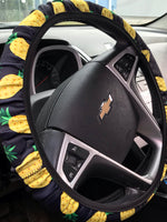 Pineapples Steering Wheel Cover