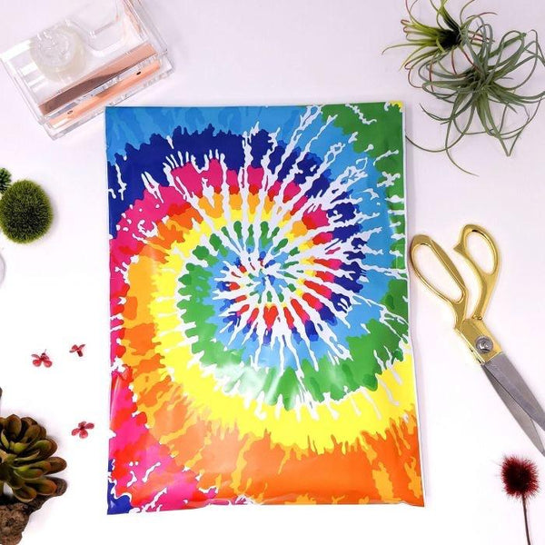 10 x 13 Tie Dye Poly Mailer - 10 Pack