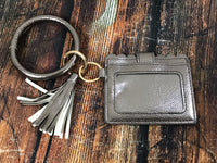 Gunmetal O-ring with wallet