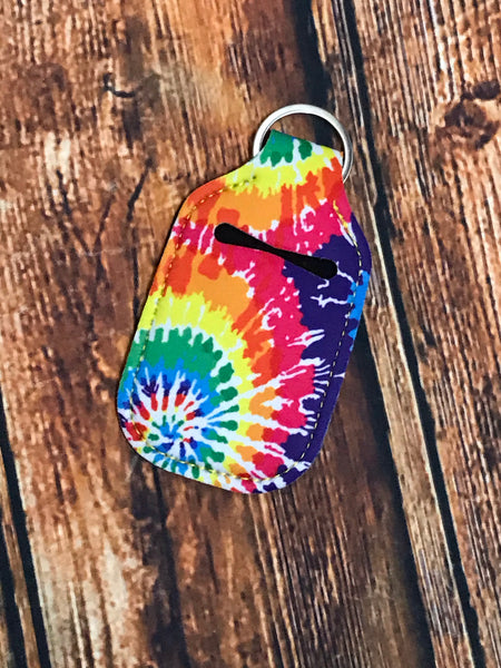 Tie Dye Hand Sanitizer Holder