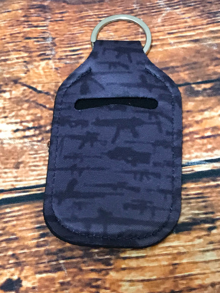 Guns Hand Sanitizer Holder