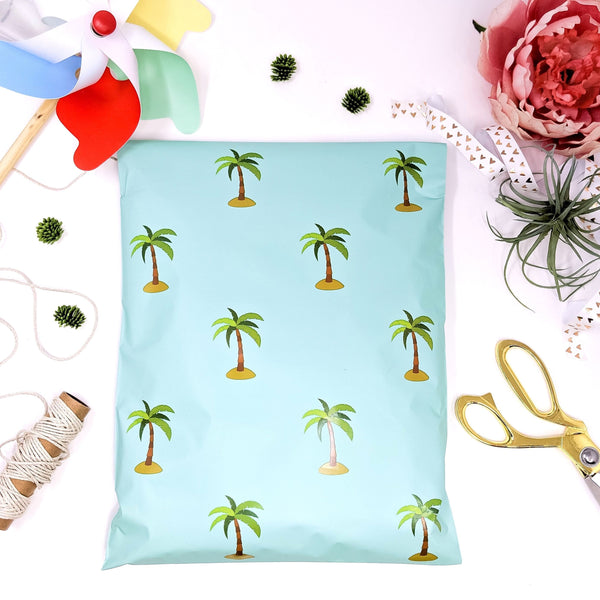 10 x 13 Palm Trees Poly Mailer - 10 Pack