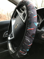 Western with Serape Lightning Steering Wheel Cover