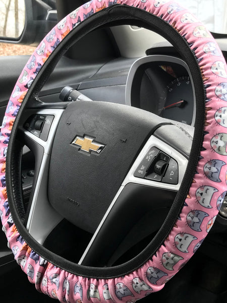 Cats Steering Wheel Cover