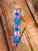Pink & Blue Tie Dye Watch Band