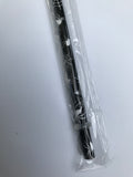 Spiders on Black Reusable Straw