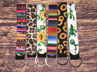 Popular Pattern Set Wrist Keychain