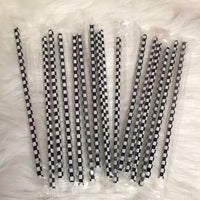Checker Reusable Straw
